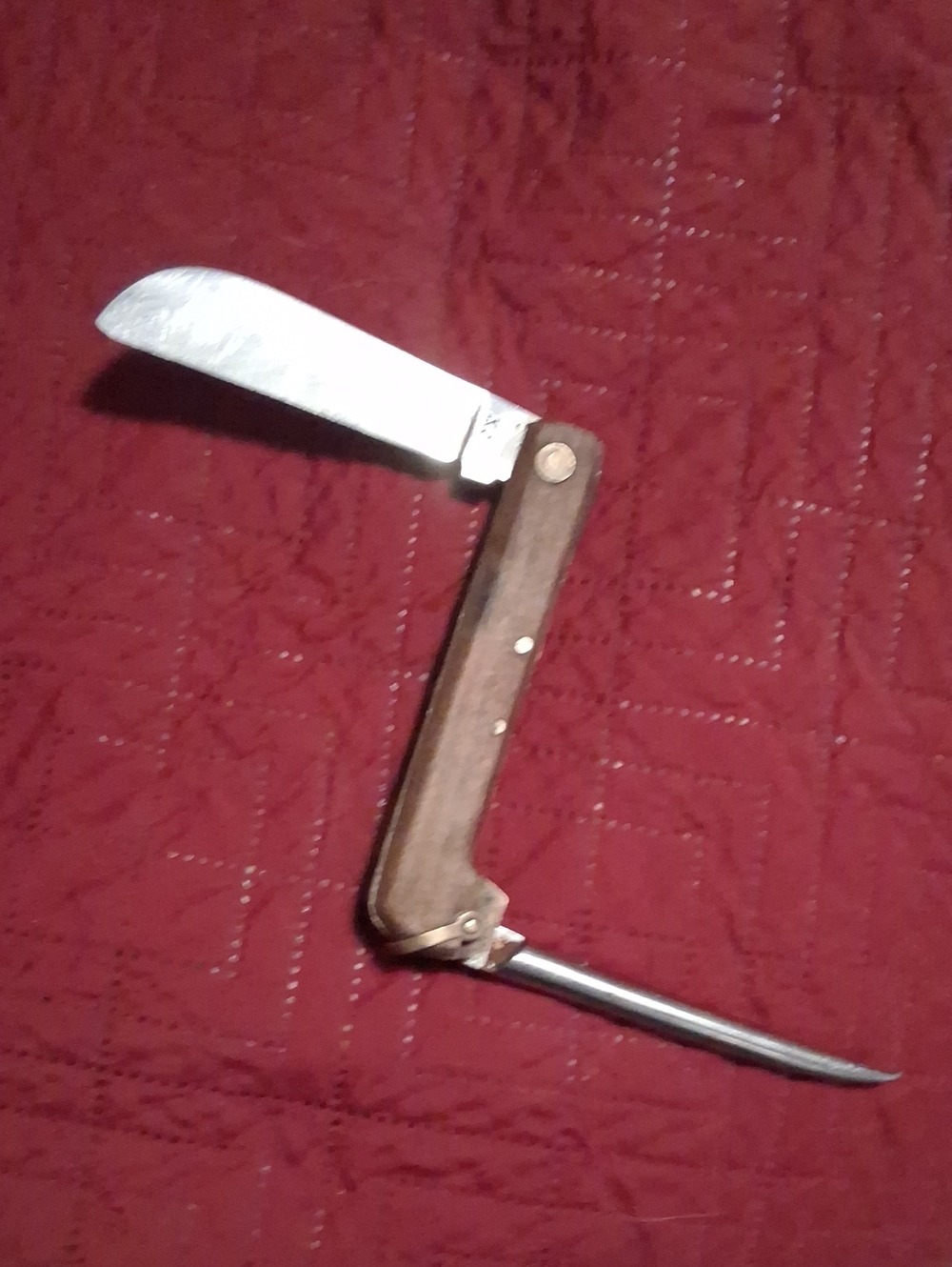 Vintage Sailor's/Rigging Knife with Marlinspike